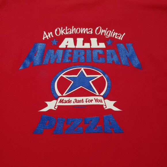 Oklahoma All‑American Pizza T‑Shirt – Size XL - Picture 4 of 9